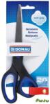 DONAU SOFT GRIP olló 20cm fekete-kék
