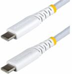StarTech USB-C töltőkábel 30cm 60W PD fehér USB2CC30CMNCBRWH (USB2CC30CMNCBRWH)