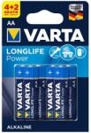 VARTA Longlife Power ceruza elem (AA) 6db (4906121436)