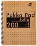 Pukka Pad Jotta Pad A4 200 oldalas vonalas spirálfüzet Kraft Recycle (A15548081)