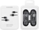 Samsung adatkábel 2db USB - Type-C 150cm FEKETE (EP-DG930MBE)