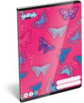 Lizzy Card Lollipop Butterfly FSC A5 40 lapos tűzött vonalas füzet (22967515)