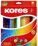  TRIANGULAR" színes ceruza háromszögletű 24 db/doboz