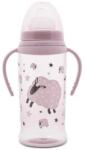 Lorelli My Friend itatópohár fogantyúval 350ml - Mellow Rose (60077)