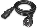 YENKEE 230V IEC Táp Fekete 1.5m YPC 571 (YPC 571)