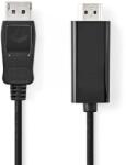 Nedis DisplayPort 1.2/1.2a HDMI Átalakító Fekete 3m CCGL37100BK30 (CCGL37100BK30)