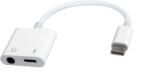 Gembird USB 2.0 Type C USB 2.0 Type C + Jack Átalakító Fehér 10cm A-CM-3.5FP-01 (A-CM-3.5FP-01)