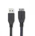 Nedis USB 3.0 50cm CCGL61500BK05 (CCGL61500BK05)