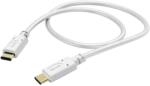 Hama USB 2.0 Type C Összekötő Fehér 1.5m 201704 (201704)