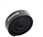 Baseus CIRCLE VELCRO tépőzáras kábelrendező tekercs, 50cm, FEKETE (ACMGT-A01)
