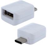 Samsung adapter USB aljzat - Type-C. adatátvitel. FEHÉR OEM/bulk csomagolás (EE-UN930BWE / GH98-40216A)