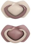 Canpol Babies Light Touch szimmetrikus szilikon cumi 0-6hó Pure Color 2db (CP22-655_PIN)
