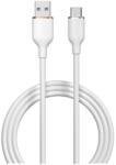 DEVIA JELLY adatkábel USB -Type-C, 120cm, FEHÉR (EC629_W)