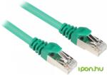 Sharkoon UTP CAT6 Összekötő Zöld 2m 4044951014859 (4044951014859)