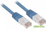 Sharkoon UTP CAT6A Összekötő Kék 1m 4044951018741 (4044951018741)
