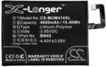 Cameron Sino Redmi 4 CAMERON SINO Li-Polymer akku 3.85V/4000mAh, Redmi BN42 kompatibilis, FEKETE (CS-MUM414XL)