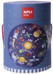 APLI Kids Puzzle játék 48 darabos kör alakú Csillagrendszer (18200)