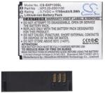 Cameron Sino akku 1750mAh LI-ION XP3-0001100 kompatibilis SONIM XP3.2/XP1300 (CS-SXP130SL)
