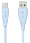 USAMS GREEN SERIES adatkábel USB - Type-C, 100cm, VILÁGOSKÉK (SJ714USB03)