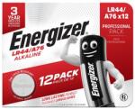 Energizer LR44 A76 gombelem (alkáli) 12db E304263500 (E304263500)