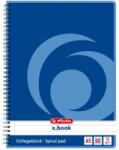 Herlitz 00297515 College A5 80lapos lefűzhető vonalas spirálfüzet (00297515)