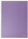 Esselte Colour Breeze spirálfüzet A4 kockás levendula (628479)