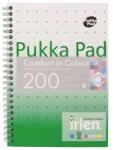 Pukka Pad Irlen Jotta Spirálfüzet A5 vonalas 100 lap Green (IRLJOTA5(GREEN))
