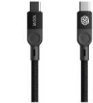 Nillkin MAGCHARGE adatkábel Type-C - Type-C, cipőfűző, FEKETE (GP-163382)