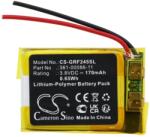Cameron Sino Garmin Forerunner 245 Music CAMERON SINO Li-Polymer akku 3, Garmin 361-00086-11 kompatibilis, FEKETE (CS-GRF245SL)