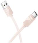 hoco. X114 adatkábel USB - Type-C, 100cm, RÓZSASZÍN (X114_USB_C_P)