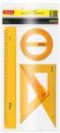 Aristo GEO22509 Vonalzókészlet műanyag 4 darabos (GEO22509)