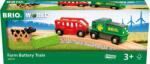 BRIO World Elemes farm mozdony (63601800)