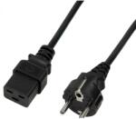 LogiLink 230V IEC Táp Fekete 1m CP151 (CP151)