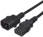 PremiumCord IEC Táp Fekete 1m KPS1 (KPS1)