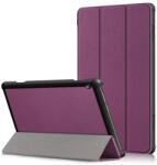 Gigapack lenovo tab m10 HD tok álló bőr hatású flip asztali tartó lila GP-86480 (GP-86480)