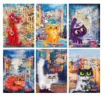 Herlitz Crazy Cats PP A5 60 lapos kockás füzet 09575382 (09575382)