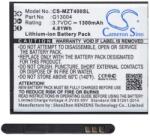 Cameron Sino Navon T400 (2016) CAMERON SINO Li-Ion akku 3.7V/1300mAh, NAVON G13004 kompatibilis, FEKETE (CS-MZT400SL)