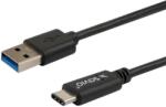 SAVIO USB 3.0 USB 3.1 Type C Átalakító Fekete 1m CL-101 (CL-101)