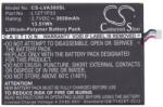 Cameron Sino Lenovo IdeaTab A3300 CAMERON SINO Li-Polymer akku 3.7V/3650mAh, Lenovo L12D1P31 kompatibilis, FEKETE (CS-LVA300SL)