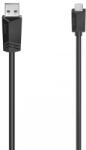 Hama USB Micro USB Átalakító Fekete 3m 200609 (200609)