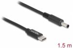 Delock Laptop töltőkábel USB Type-C apa - Dell 4.5 x 3.0 mm apa (87974)