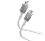 Spigen ESSENTIAL EB10020CC adatkábel Type-C - Type-C, 200cm, FEHÉR (ACA08775)