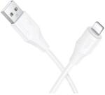hoco. USB Lightning Töltő/adat Fehér 1m X124_W (X124_W)