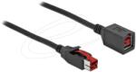 Delock USB Hosszabbító Fekete 4m 85988 (85988)
