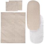 Lorelli 5 részes téli ágynemű garnitúra babakocsiba - Beige Sky (3800166125497)