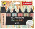 STABILO BOSS original NatureColors Szövegkiemelő készlet 2-5 mm 6 szín (70/6-2-2)