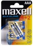 Maxell LR-3 mikro ceruza elem (AAA) 6db (790240.04.CN)