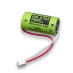 Panasonic elem (CR-2/3AZ 1600mAh mangánoxid lítium ipari csatlakozóval) 1db/csomag CR-2/3AZWP (CR-2/3AZWP)