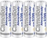 Camelion AlwaysReady Rechargeable ceruza akku (AA) 2300mAh 4db