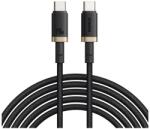 Baseus USB 2.0 Type C Összekötő Fekete 1m P10377803U03-00 (P10377803U03-00)